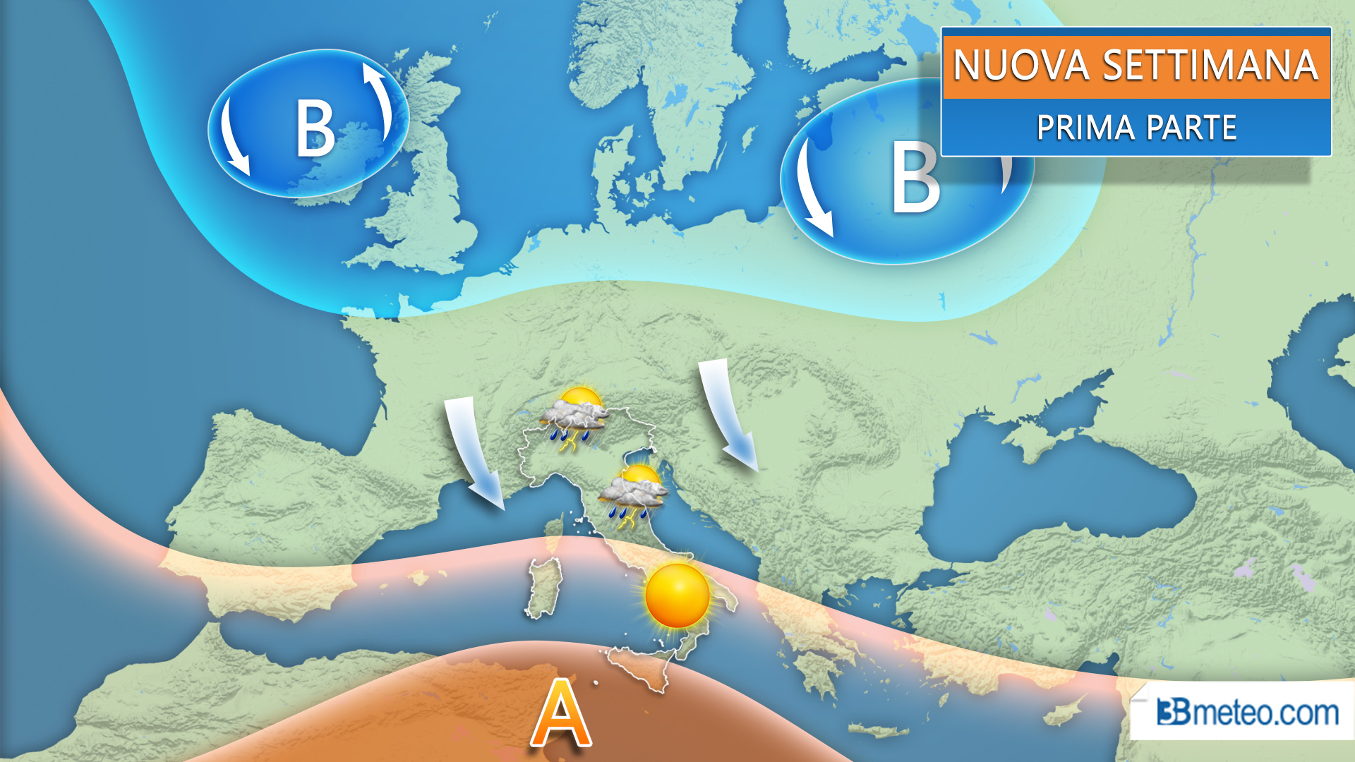 Weekend con caldo africano e qualche temporale Da lunedì cambia tutto