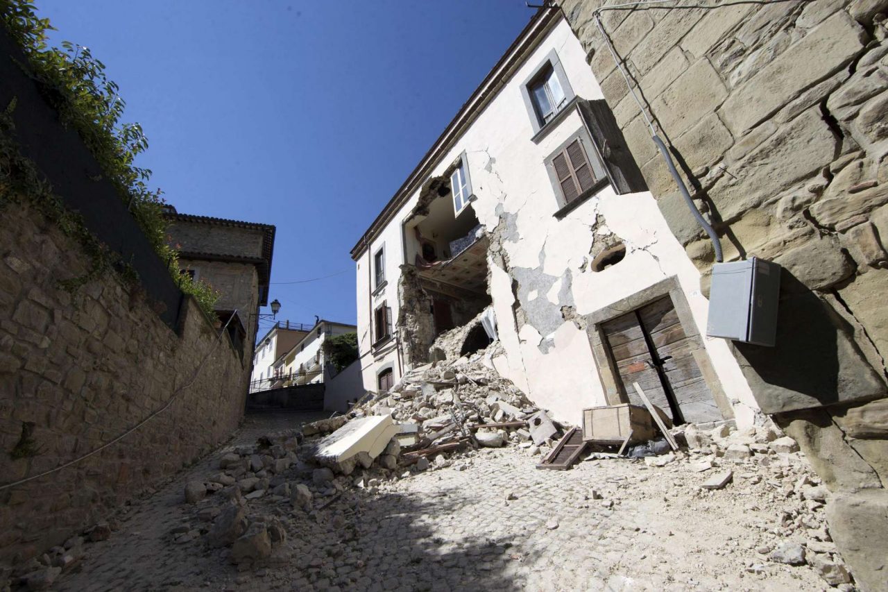 Il Comune in campo per i terremotati di Accumoli
