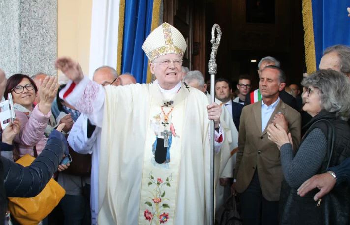 Il Cardinale Scola ad Annone per l’inaugurazione del Polittico della Passione