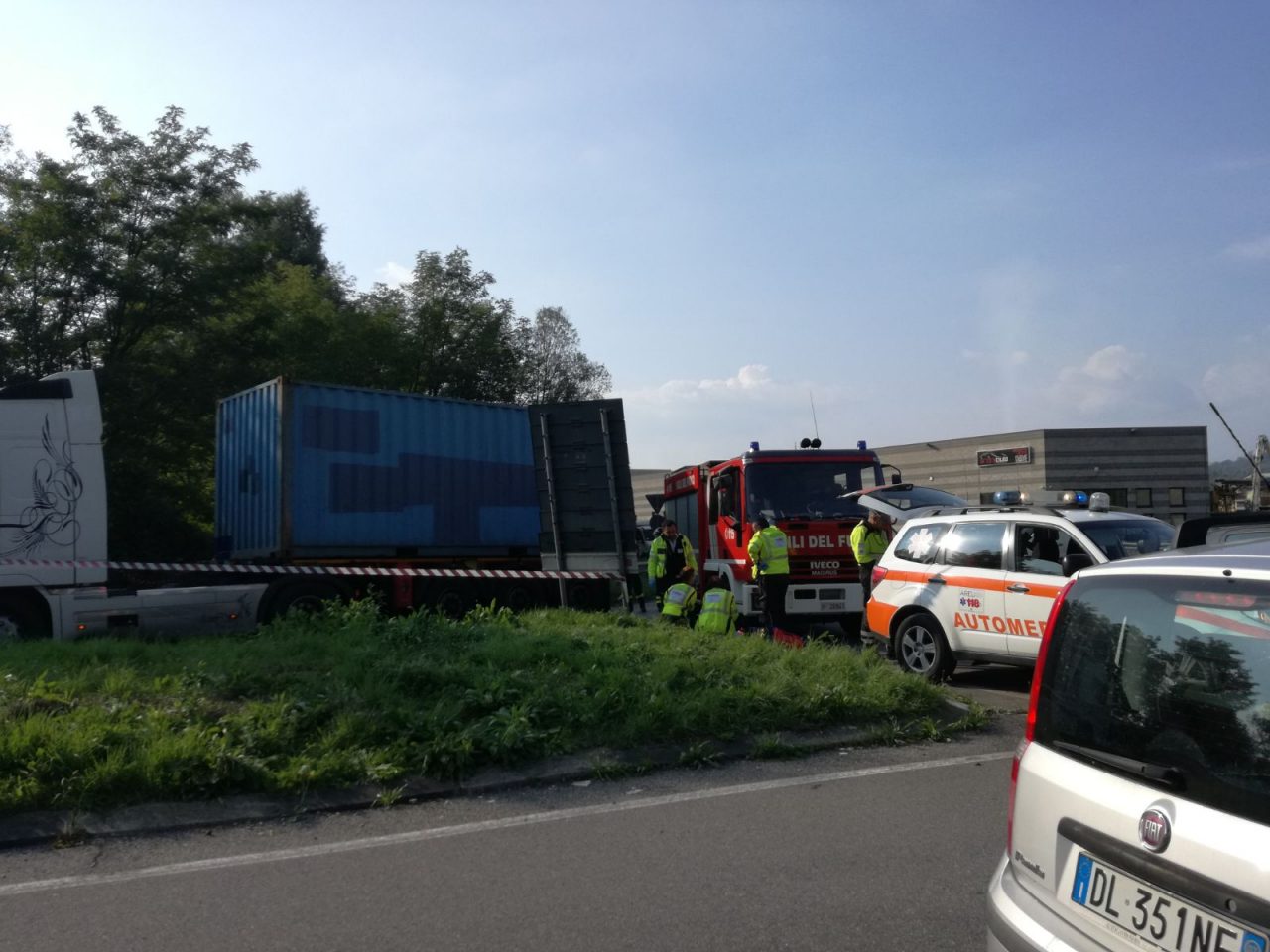 E’ morta la ciclista investita a Dolzago FOTO E VIDEO