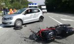 Schianto a Cernusco grave motociclista VIDEO