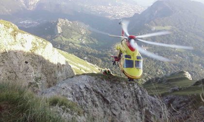 Escursionisti in difficoltà in Grignetta: 49enne in ospedale