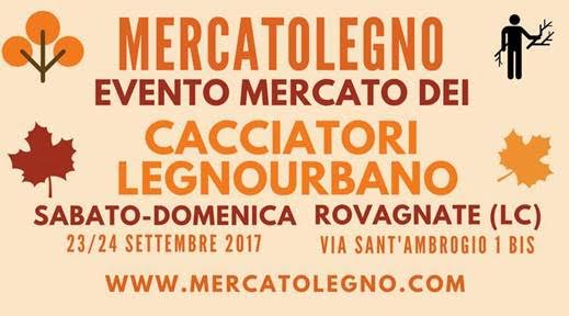 A Rovagnate la prima edizione del Mercato del Legno
