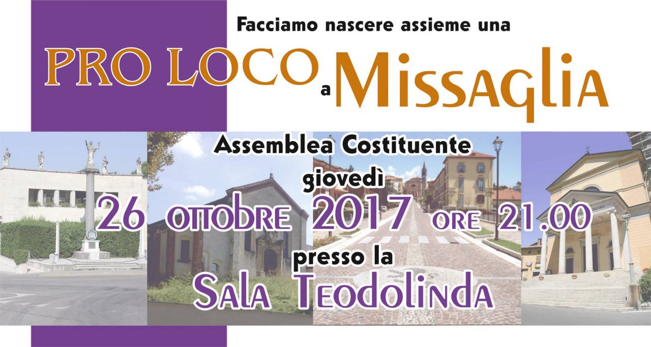 Pro Loco Missaglia pronta a costituirsi