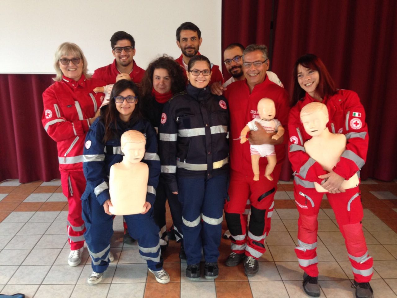 Croce Rossa una grande esercitazione al Paolo VI