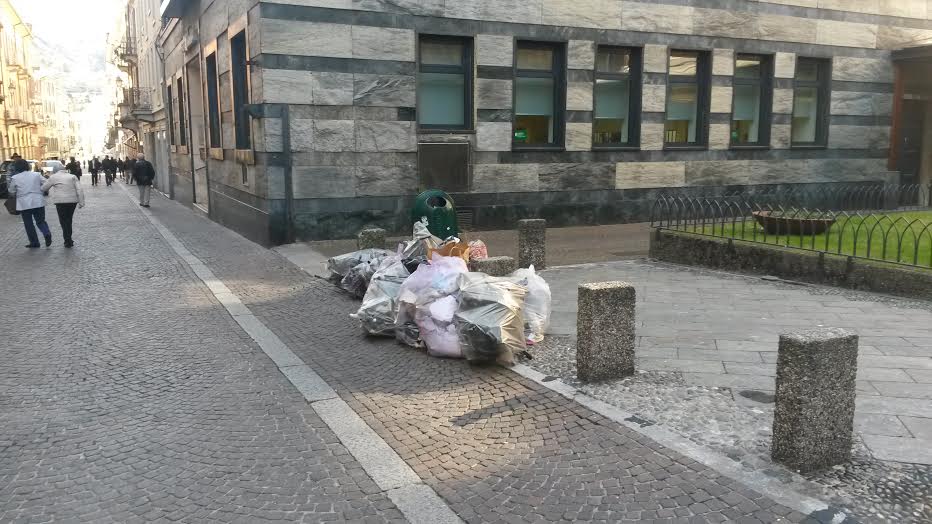 Attenzione allo sciopero degli spazzini