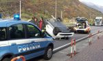 Incidente a Talamona coinvolti coniugi lecchesi