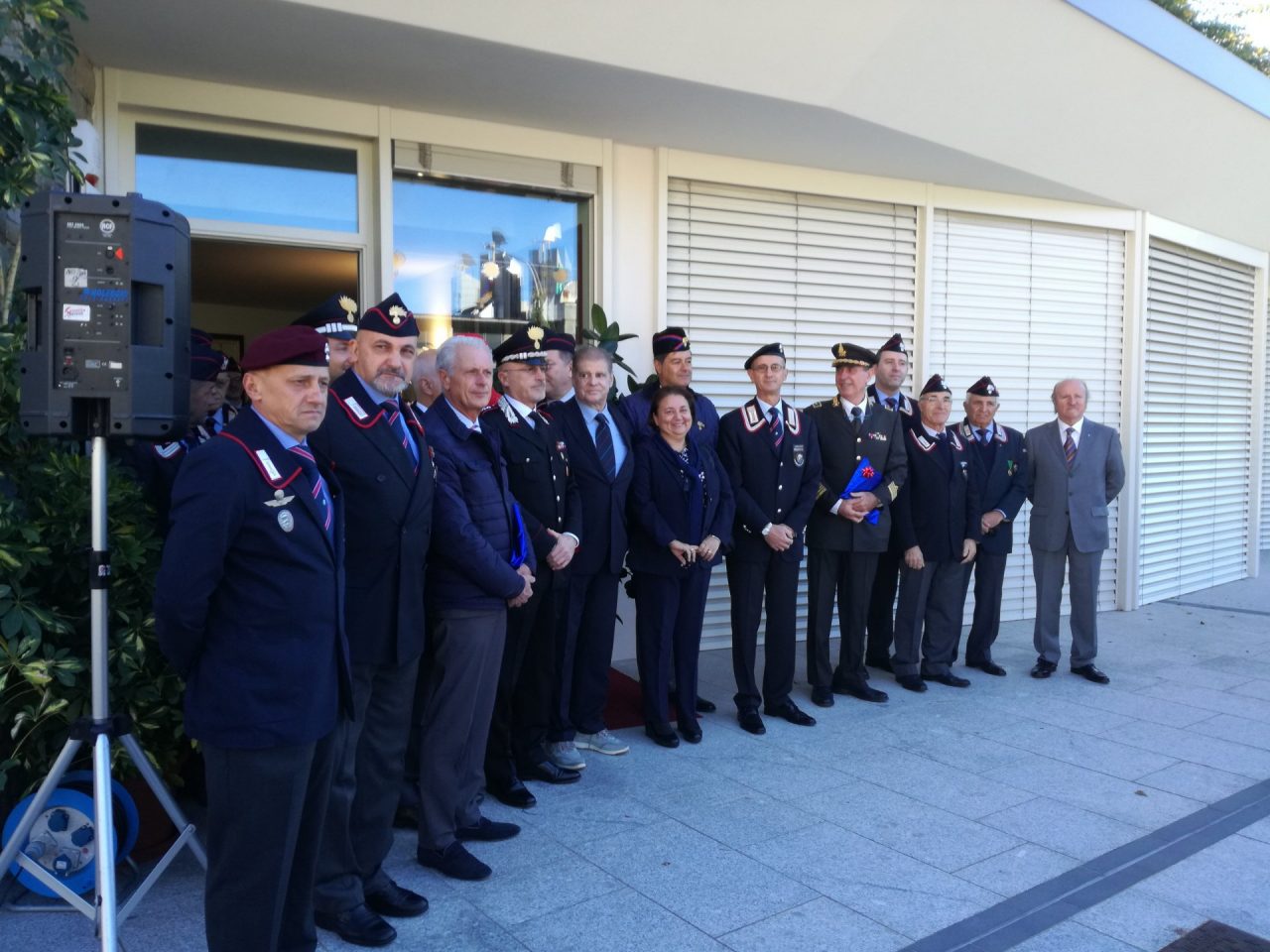 Inaugurata la nuova sede dei Carabinieri in congedo