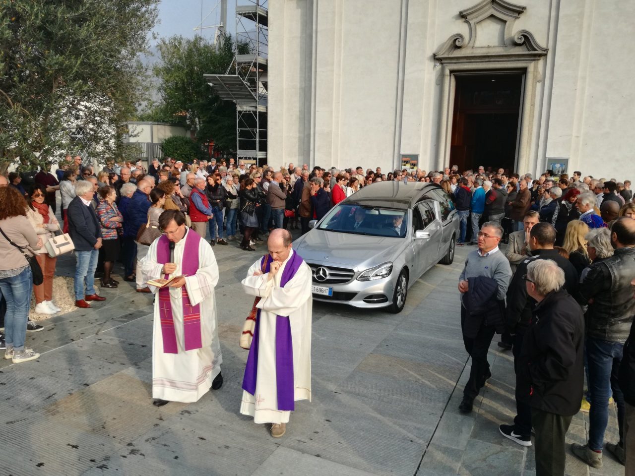 In tanti ai funerali di Ornella Castelnuovo