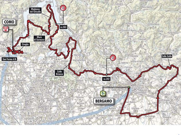 Ecco tutte le strade interessate dal Giro di Lombardia VIDEO