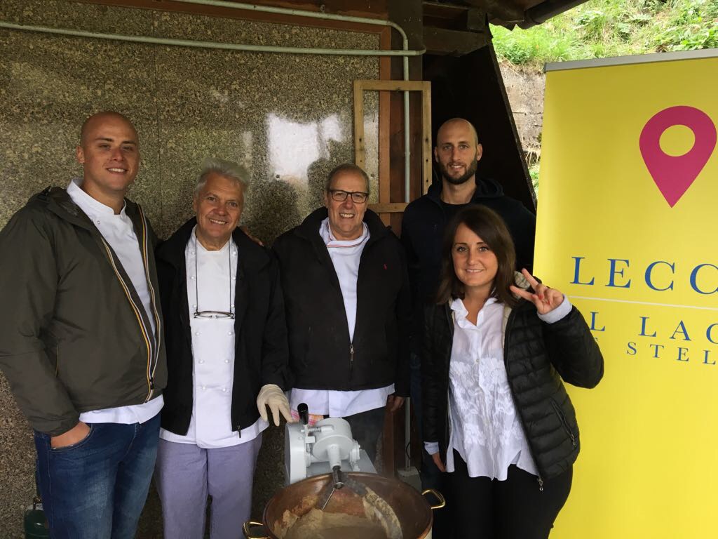 Polenta in quota, chef stellati e beneficenza FOTO