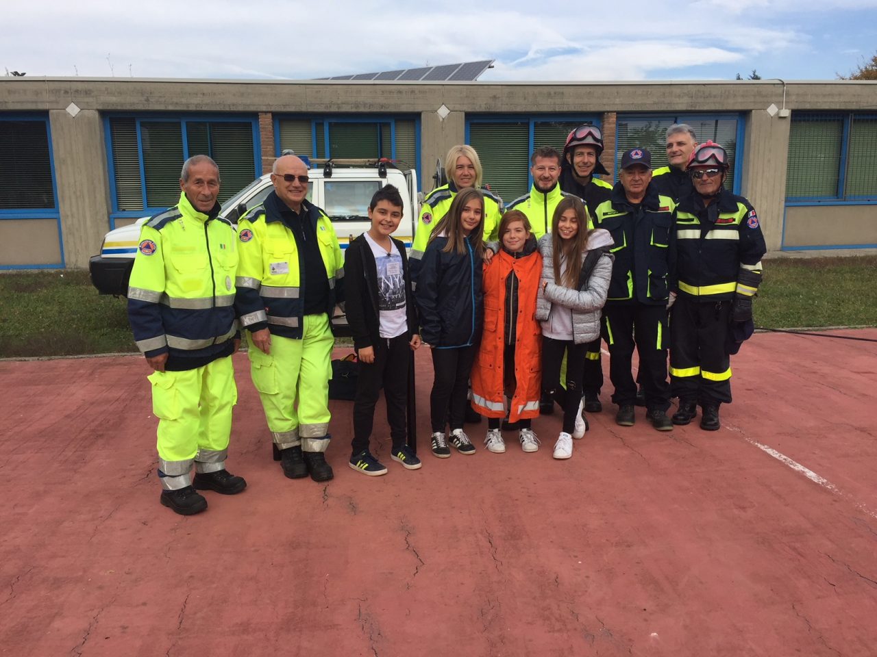 Una notte a scuola con la Protezione Civile VIDEO