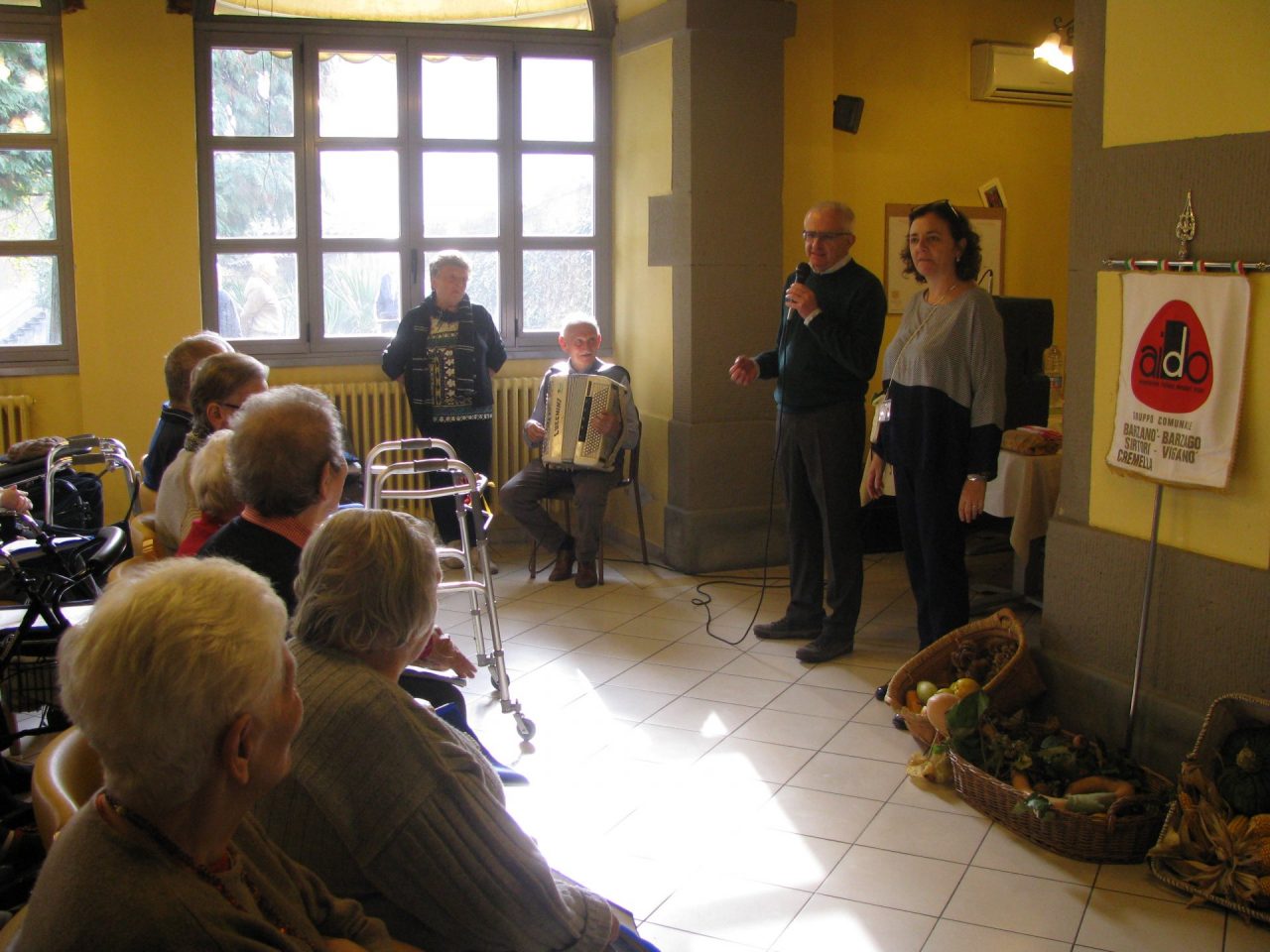 Festa d’autunno in Casa di riposo