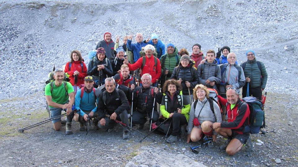 Mai sècch alla volta del Sasso Gordona