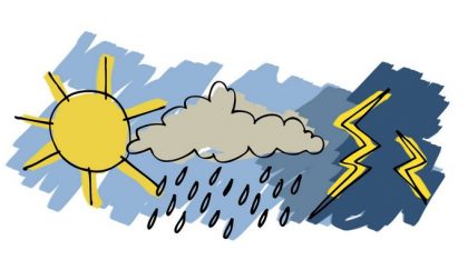 Meteo weekend | Nuvole, sole e qualche rovescio soprattutto sui monti