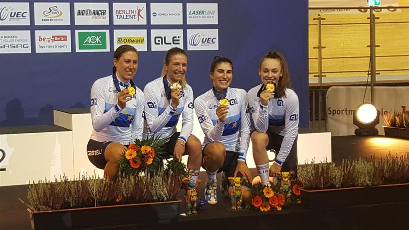 Campionati Europei su Pista, Valsecchi d’oro con l’Italia