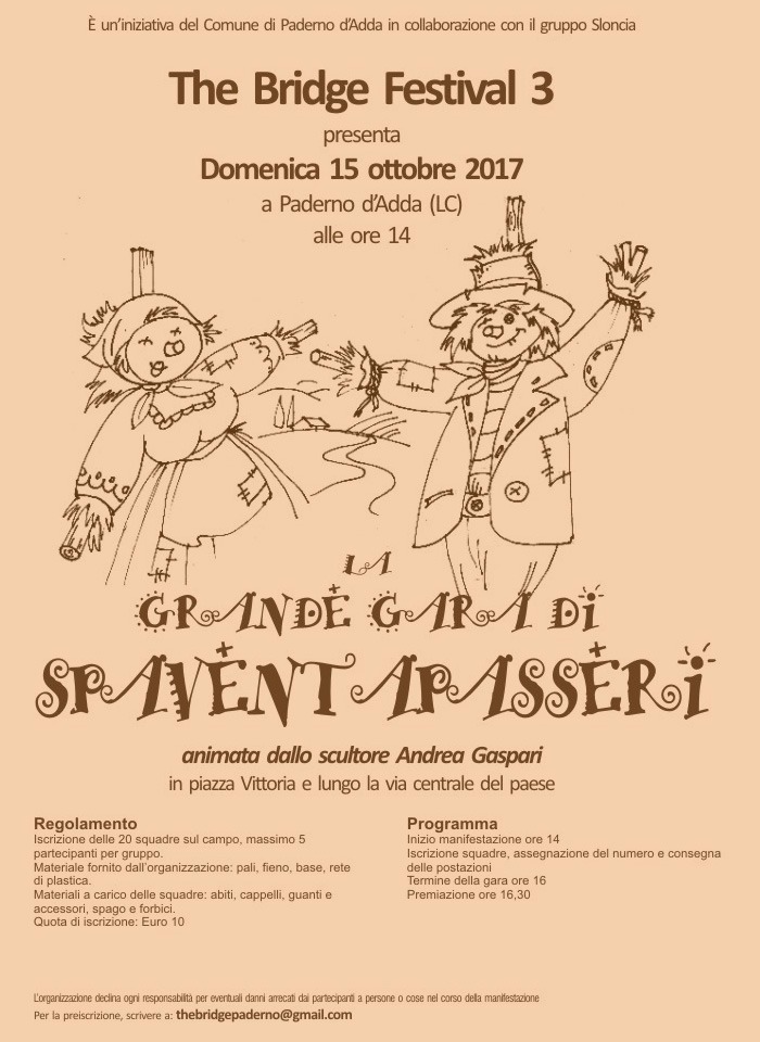 La grande gara di spaventapasseri a Paderno D’Adda