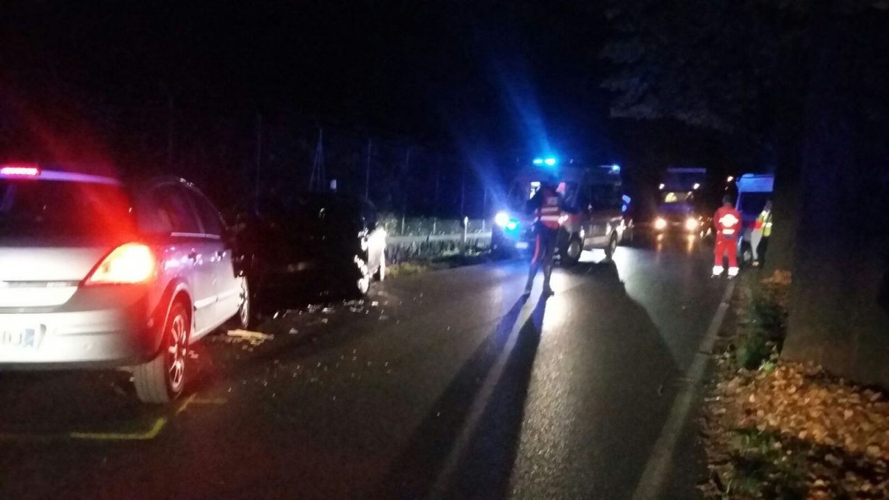 Schianto a Robbiate traffico congestionato VIDEO