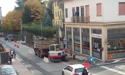 Lavori in via Cerri, strada chiusa in un tratto