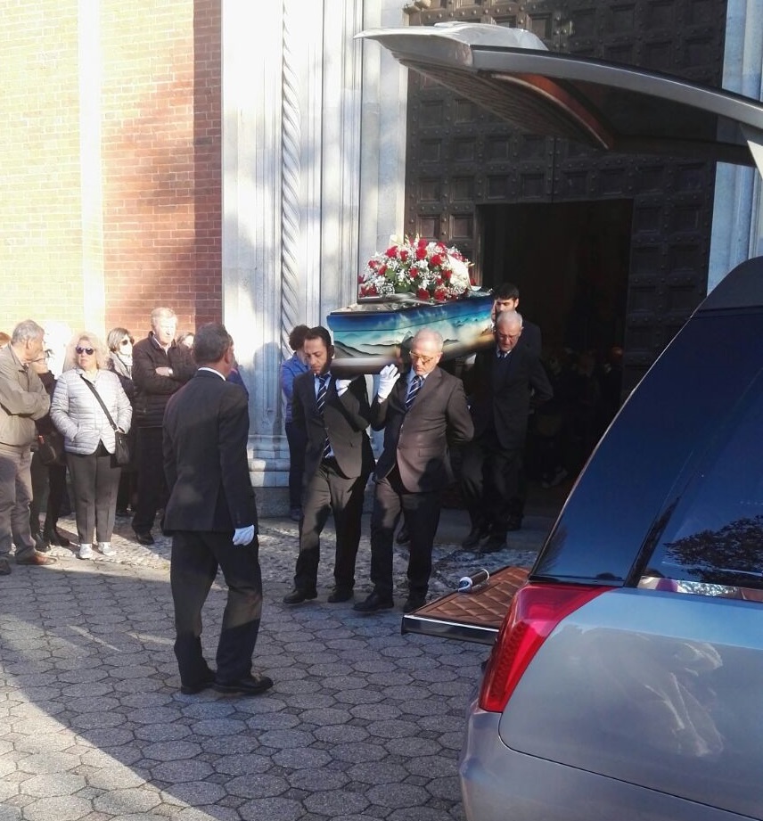 In tantissimi al funerale di Tarcisio Sala