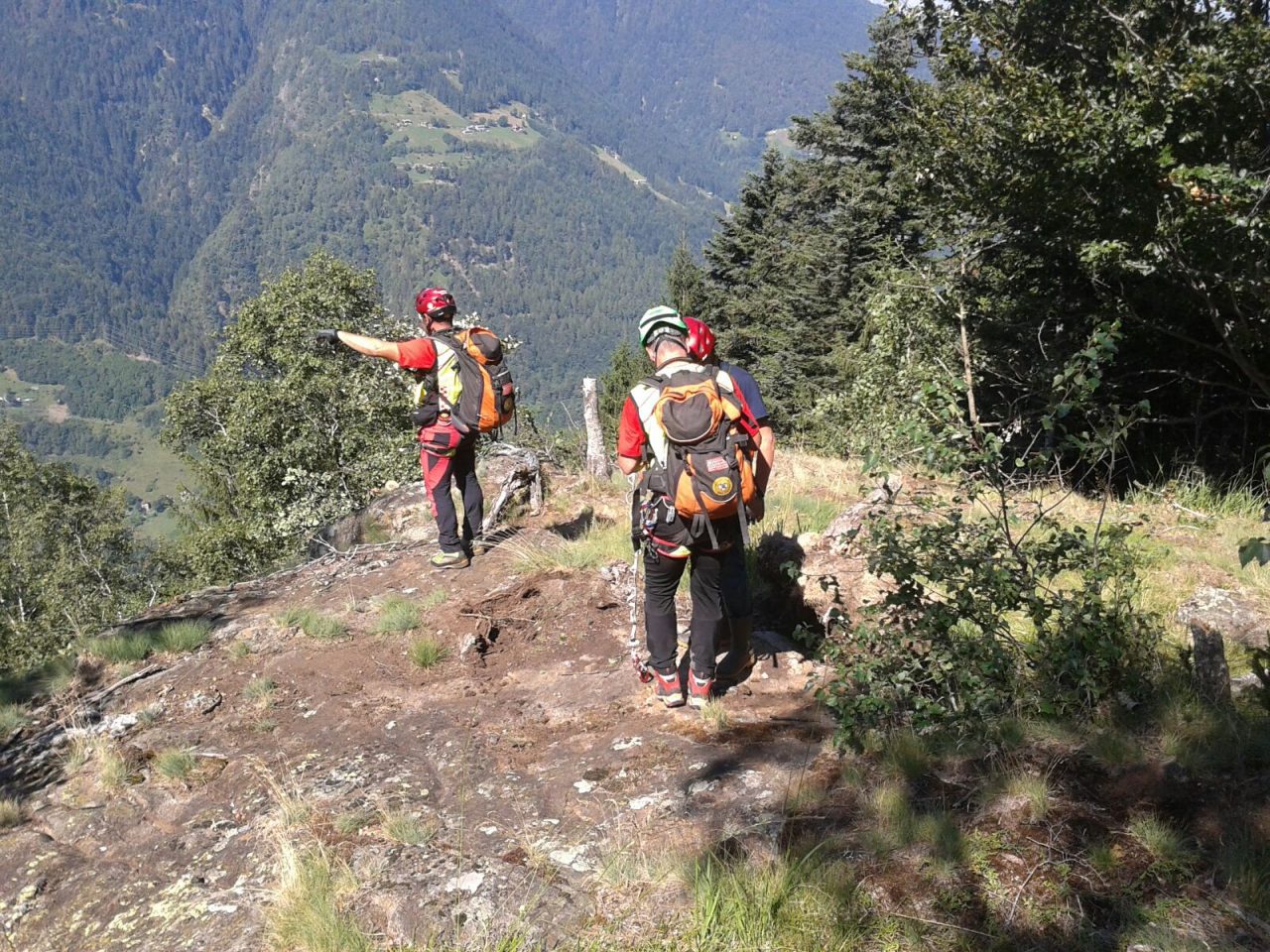 Colico recuperato il corpo del cercatore di funghi di Lierna