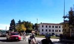 Giro di Lombardia auto quasi sperona ammiraglia VIDEO