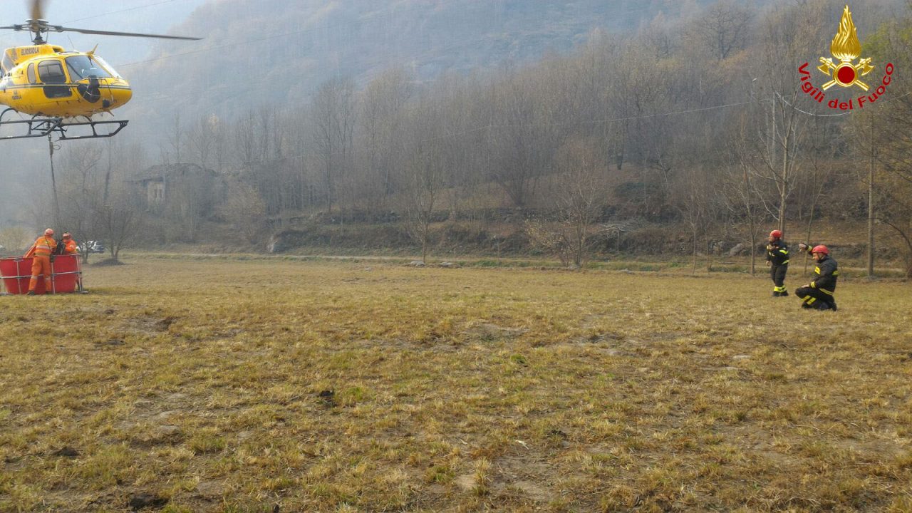 Allarme incendi: pompieri lecchesi impegnati anche fuori regione