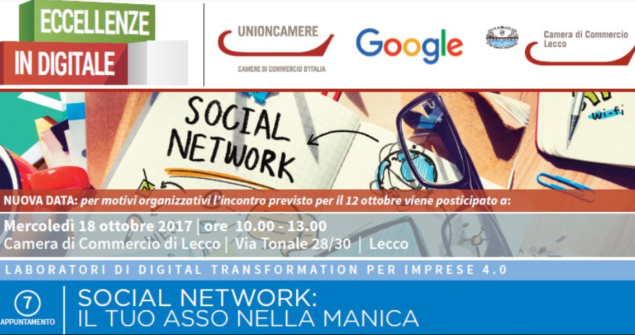 Social network protagonisti dell’incontro in Camera di Commercio
