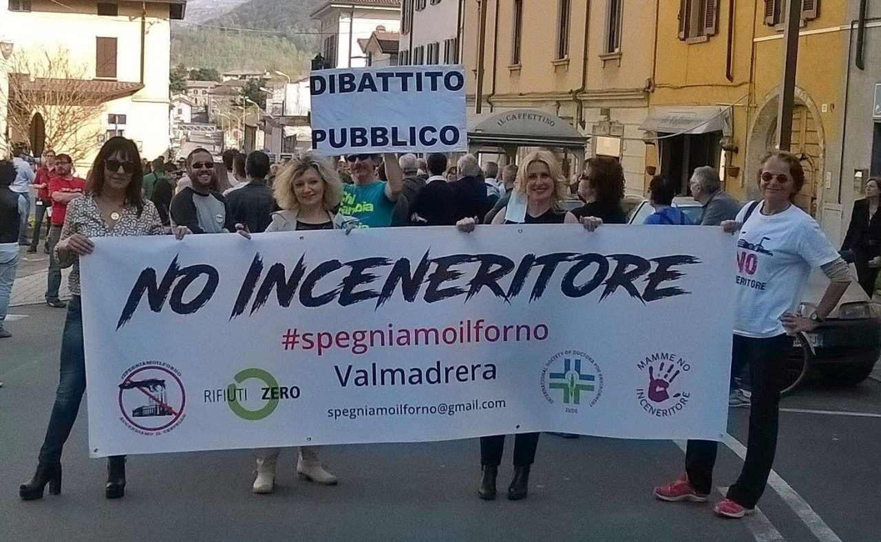 Stasera a Valmadrera serata contro il forno inceneritore