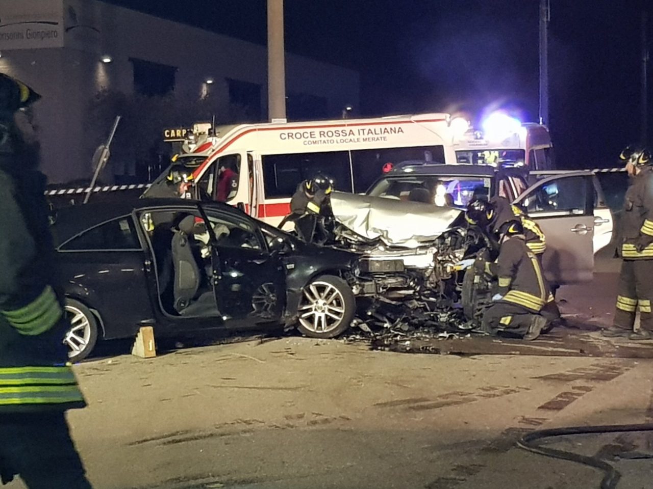 Incidente frontale tra Brivio e Airuno FOTO