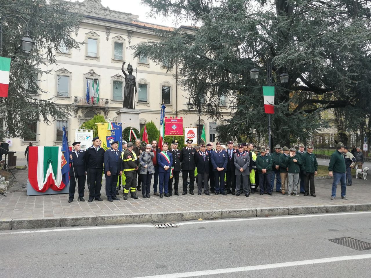 4 Novembre in piazza degli Eroi