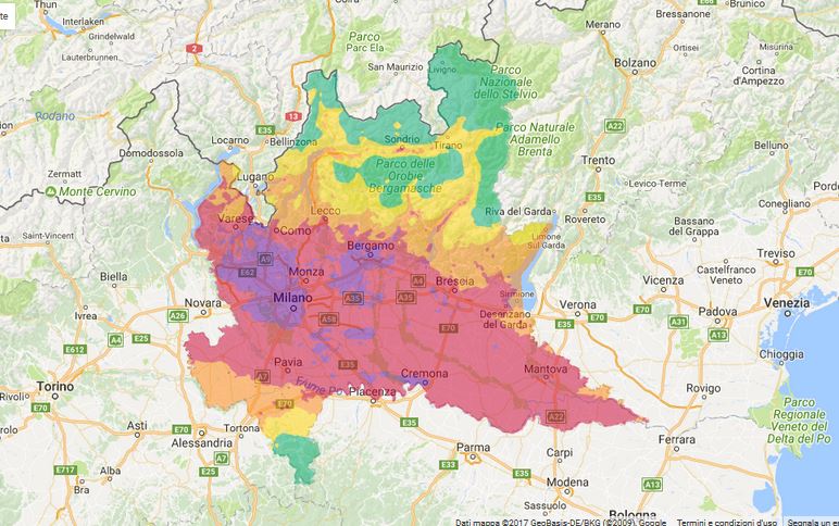 In arrivo la pioggia via le polveri sottili I DATI
