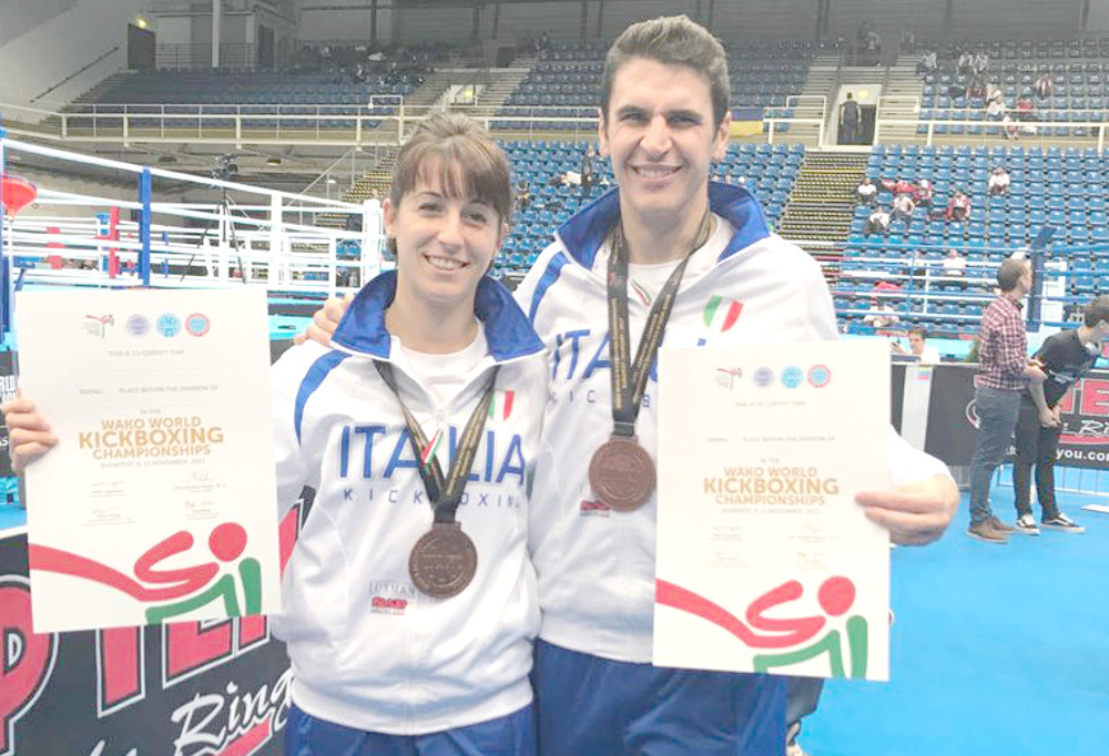 Kickboxing, bronzo mondiale per Elisa Carsana e Martino Bonaiti