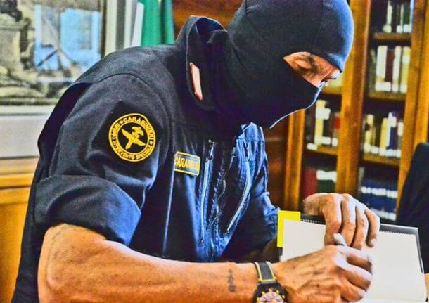 Questa sera il comandante Alfa ad Oggiono