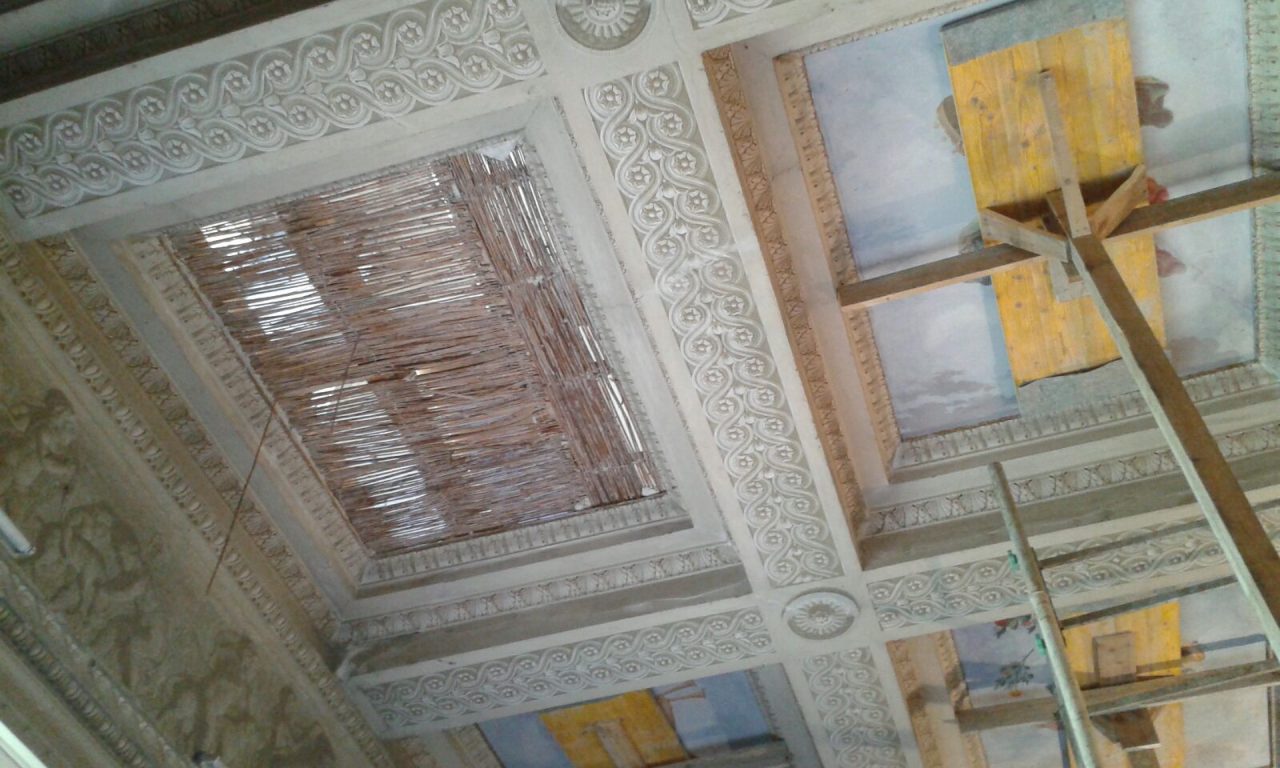 A Villa Greppi è in corso l’intervento di restauro FOTO