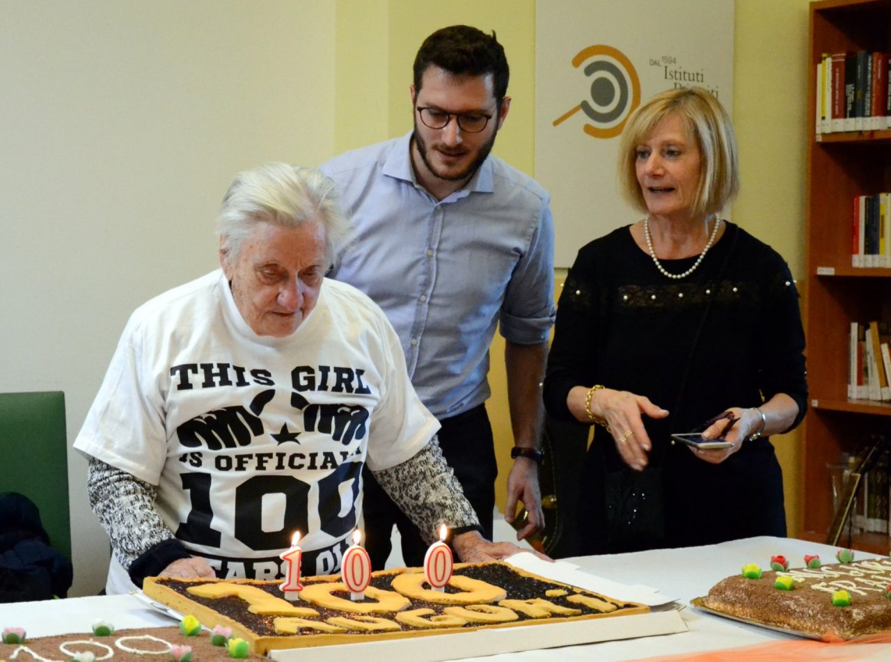 Compleanno centenario per professoressa la Franca Baggioli FOTO