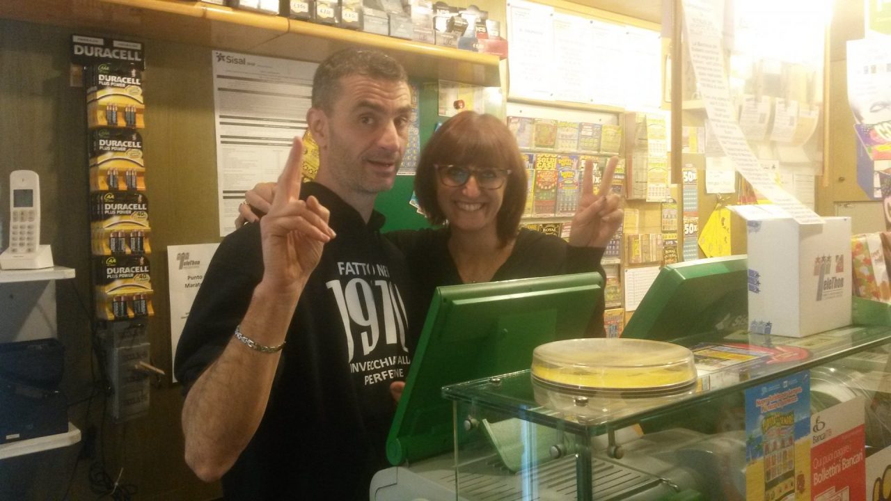 Fortunata vincita alla tabaccheria Alla Pianta