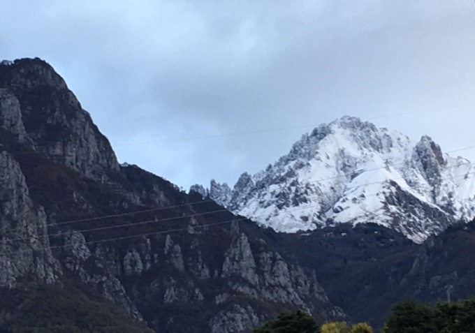 Prima neve anche sulle montagne lecchesi FOTO