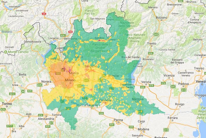 Aria ancora buona nel Lecchese. In calo le temperature minime