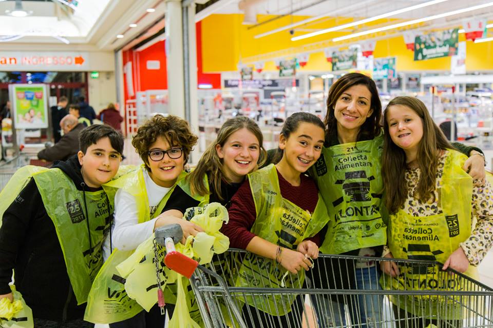 Solidarietà da record: una colletta alimentare da 42 tonnellate