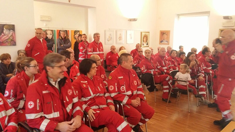 Croce Rossa in festa tra gemellaggio e nuova ambulanza