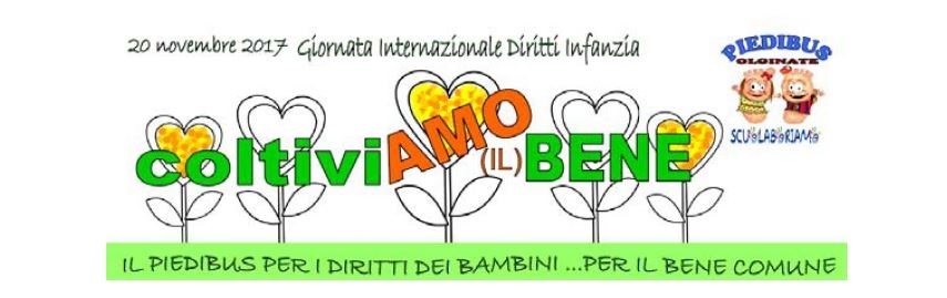 Al via la settimana dei diritti con il Piedibus