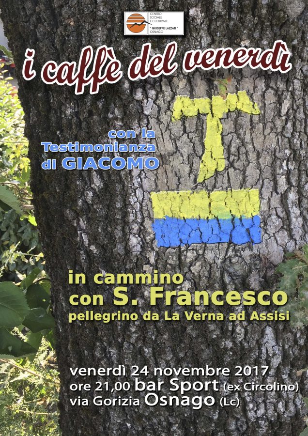 Il cammino di San Francesco arriva ad Osnago