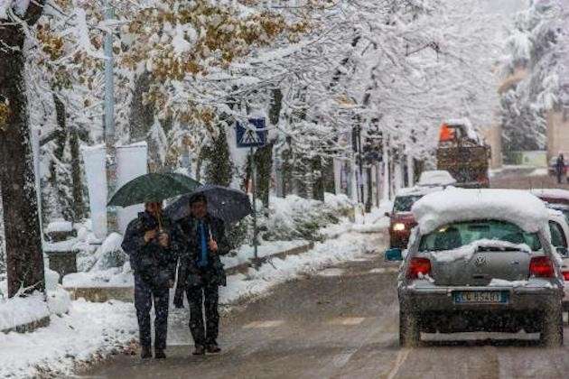 Meteo rischio neve dalla mezzanotte