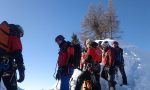 Funivia chiusa per il vento 500 sciatori scortati a valle a piedi dal Soccorso Alpino FOTO