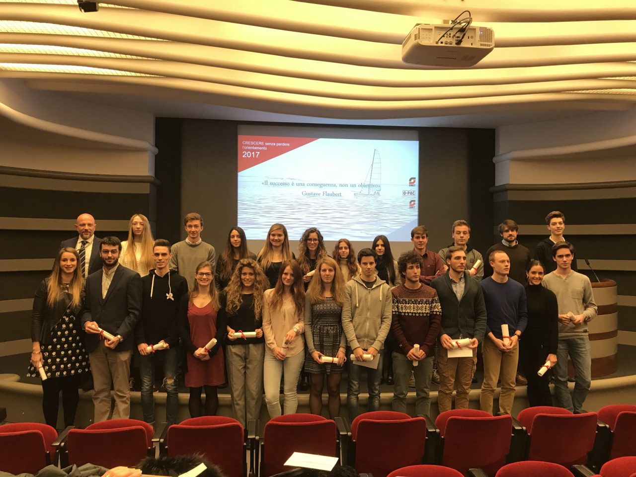 Gruppo Omet premia i figli dei dipendenti