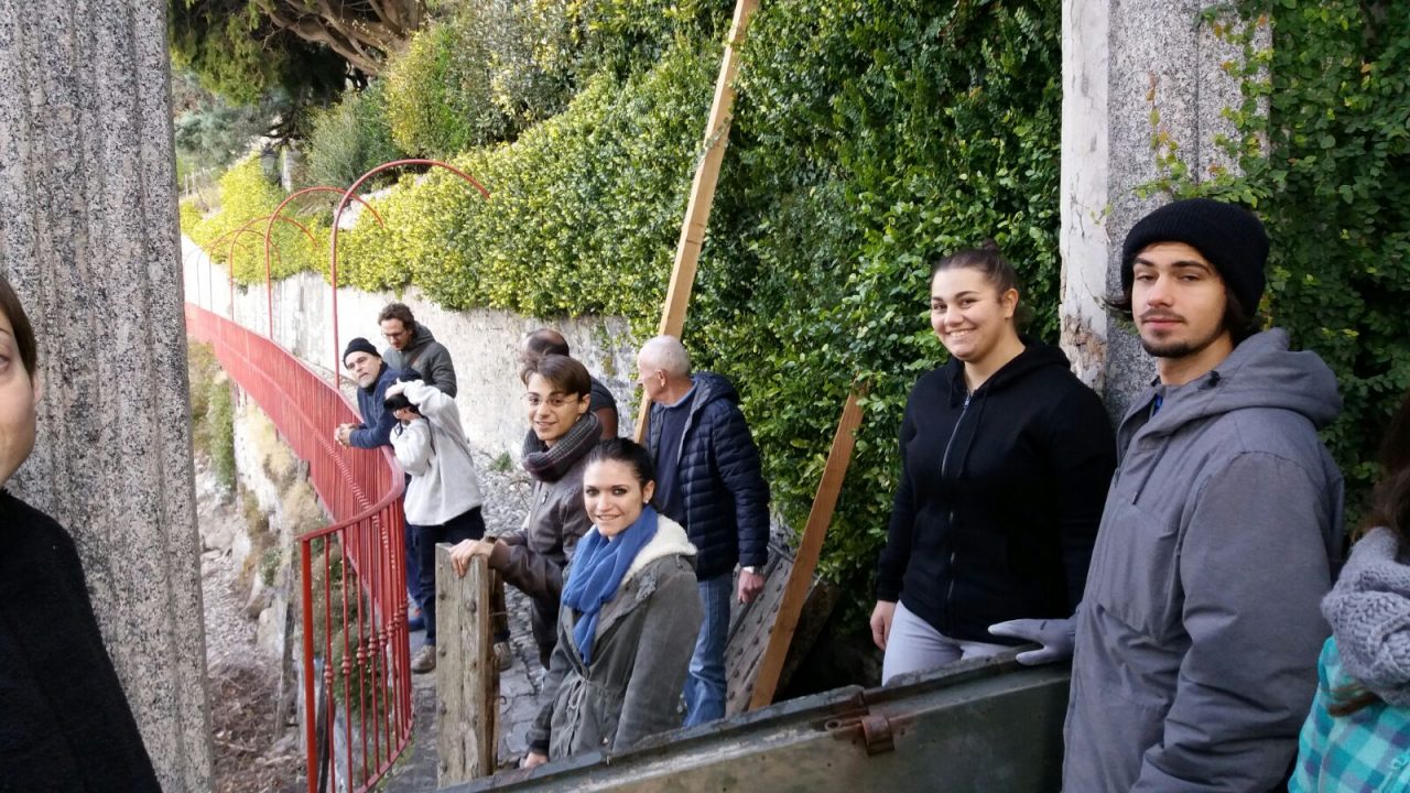 Studenti al lavoro per sistemare i musei FOTO