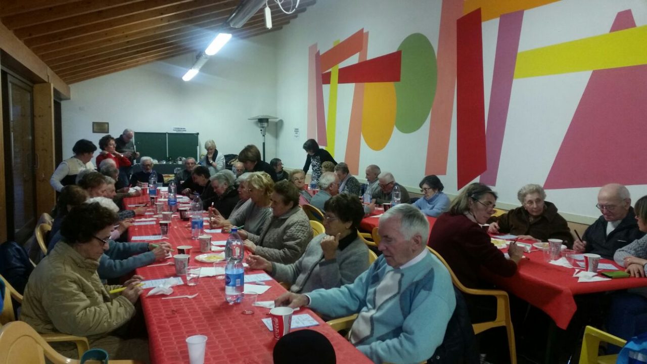 Over 75 al tradizionale ritrovo in oratorio