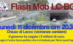Flash Mob per la Lecco-Bergamo