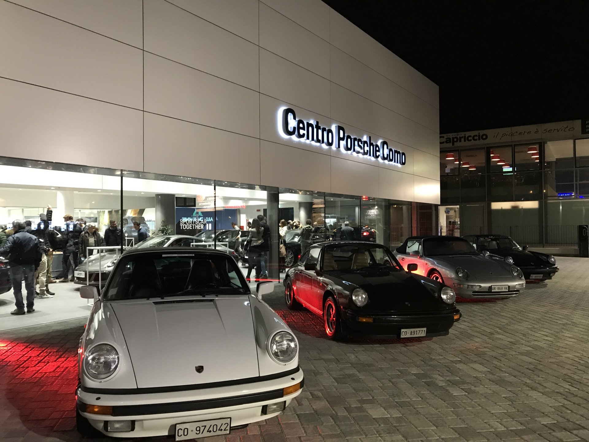 Inaugurazione Porsche